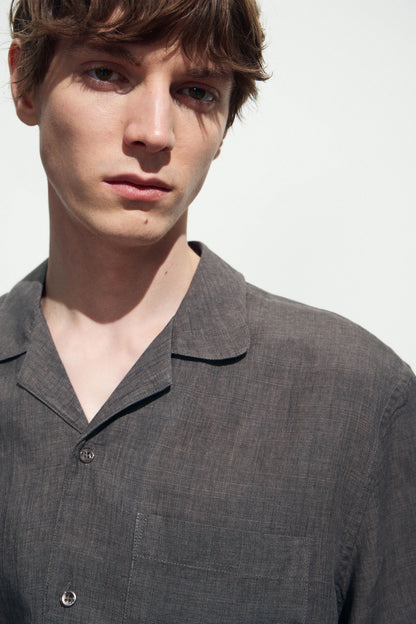 GRAY BROWN MELANGE