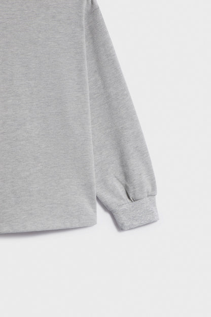 LIGHT GREY MELANGE