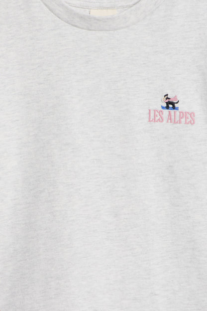 LIGHT GREY MELANGE