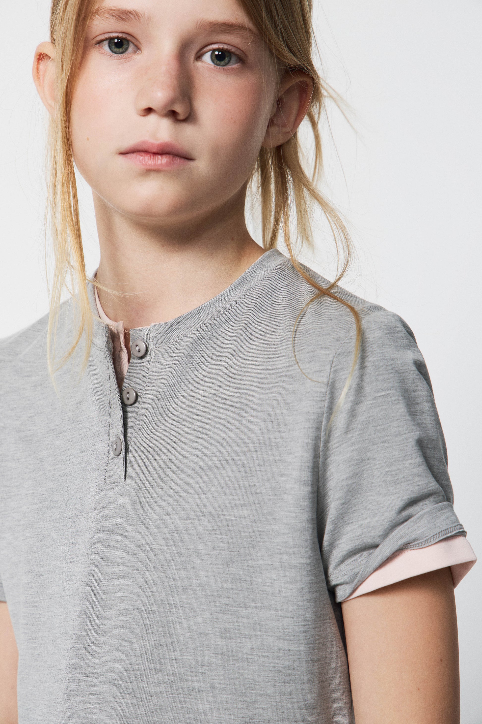 LIGHT GREY MELANGE
