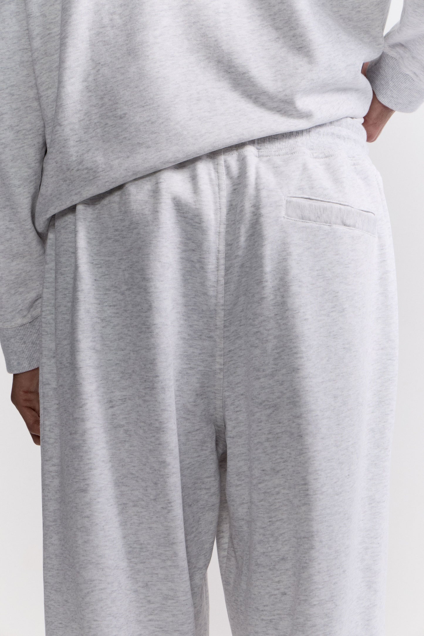 LIGHT GREY MELANGE