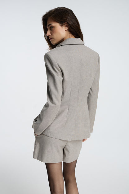 LIGHT GREY MELANGE