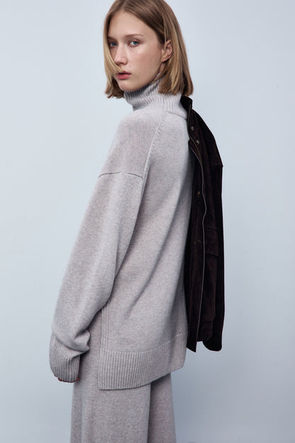 GREY BEIGE MELANGE