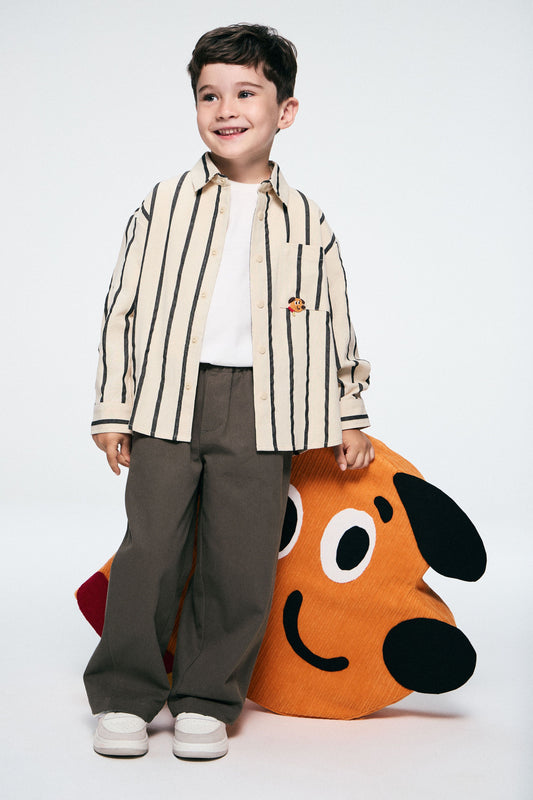 BLACK/BIEGE