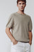 GRAY-GREEN MELANGE