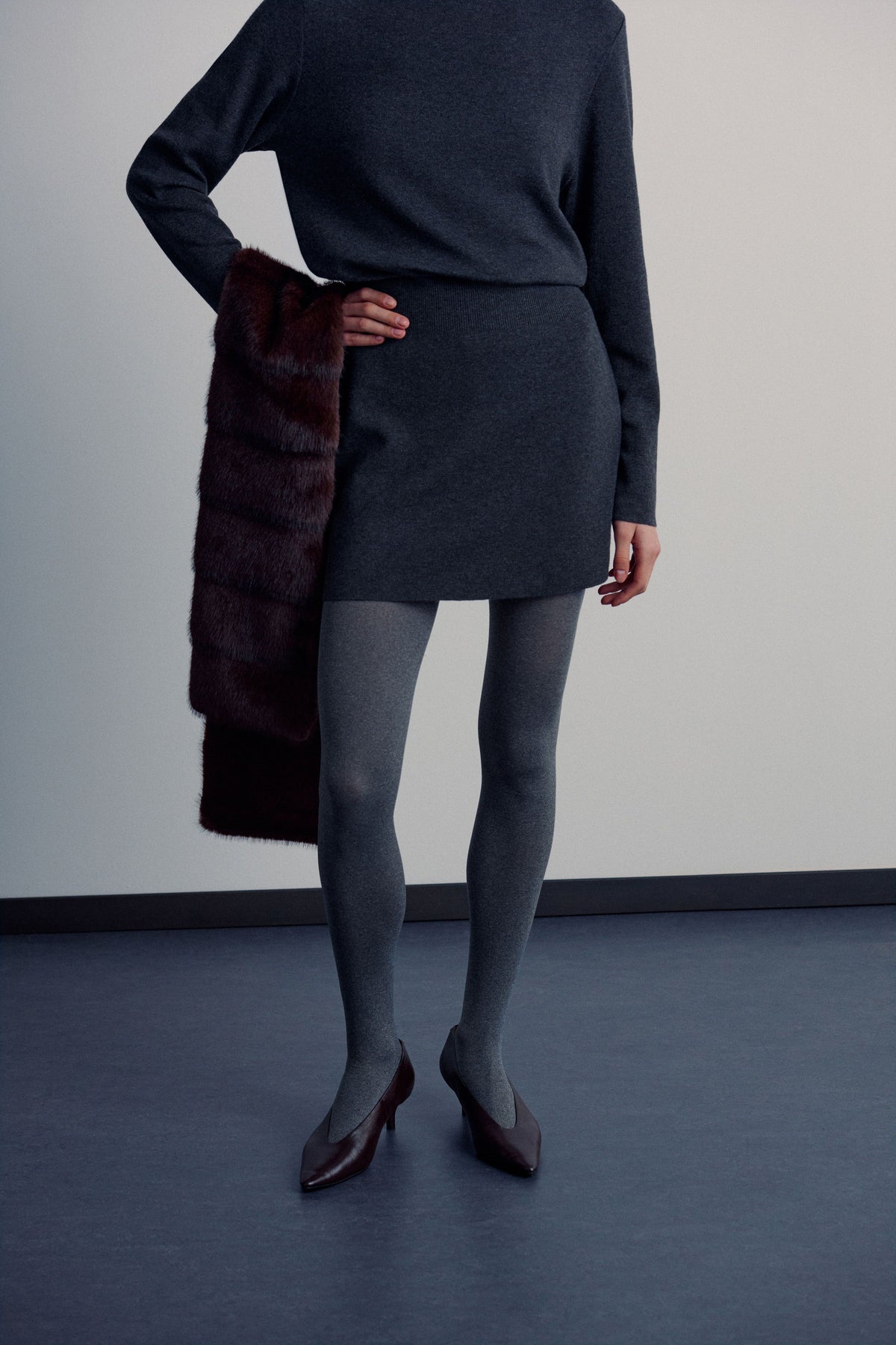 DARK GREY MELANGE