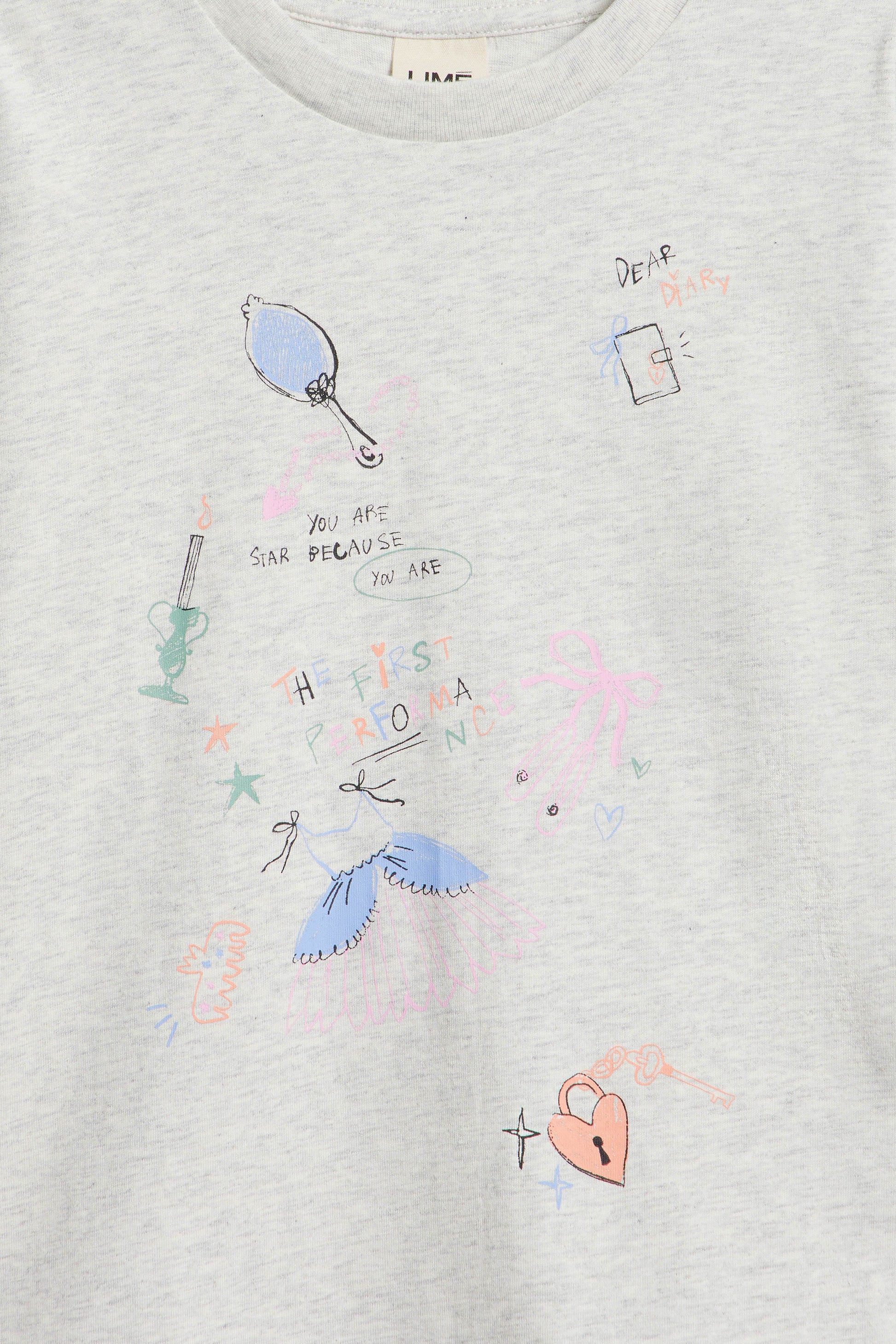 LIGHT GREY MELANGE