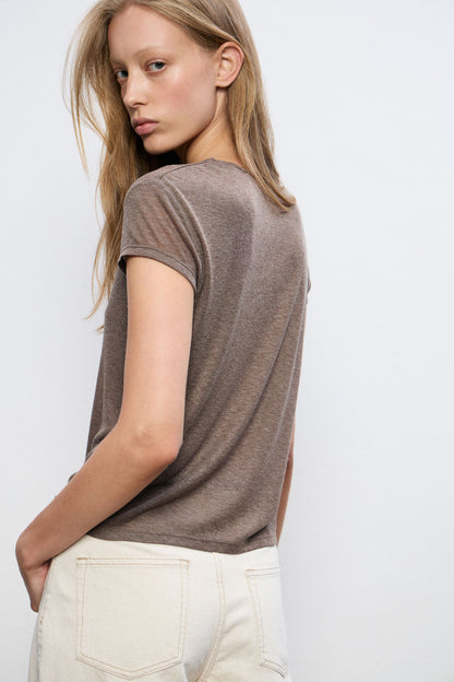 BROWN MELANGE