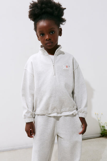 SILVER GRAY MELANGE