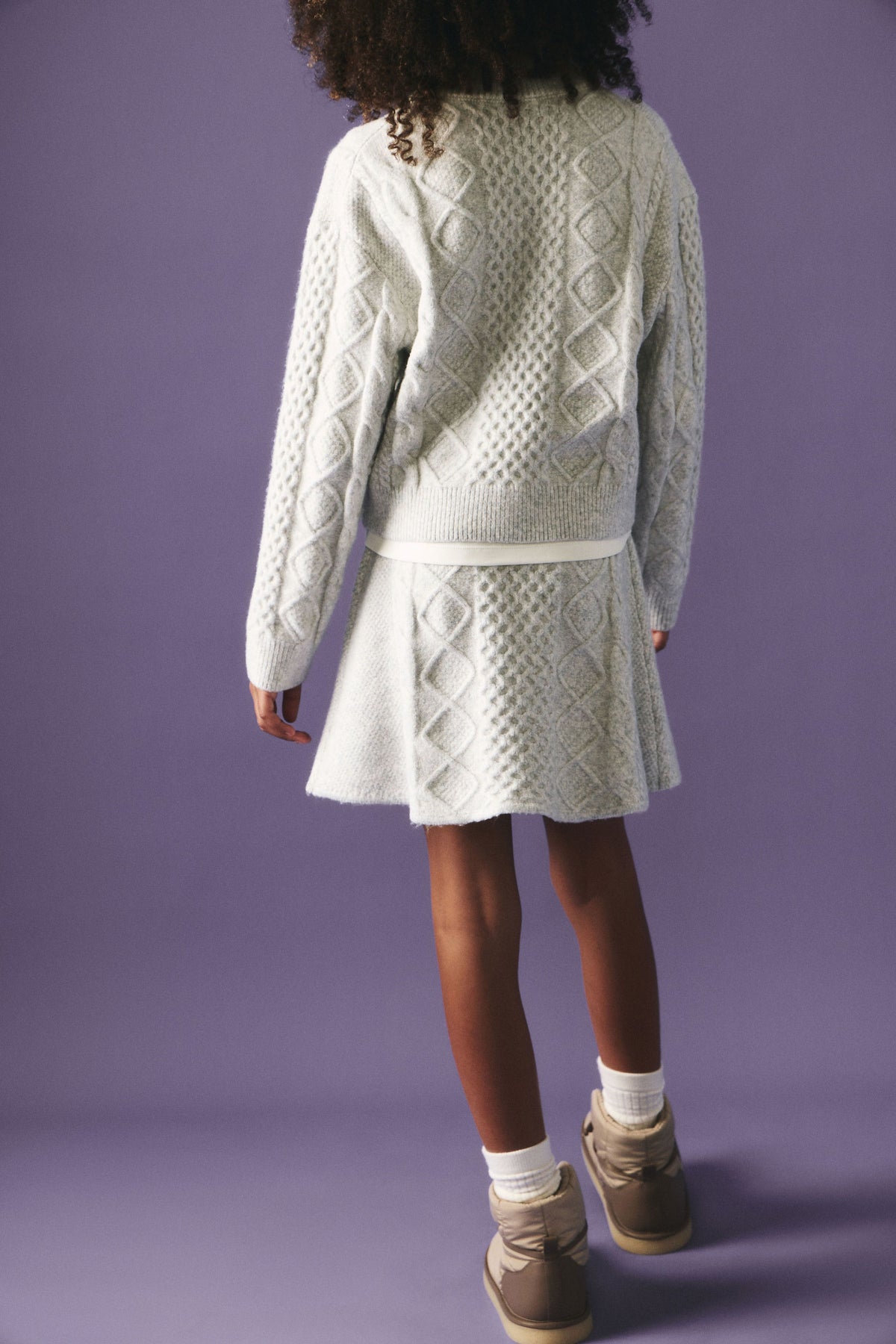 LIGHT GREY MELANGE