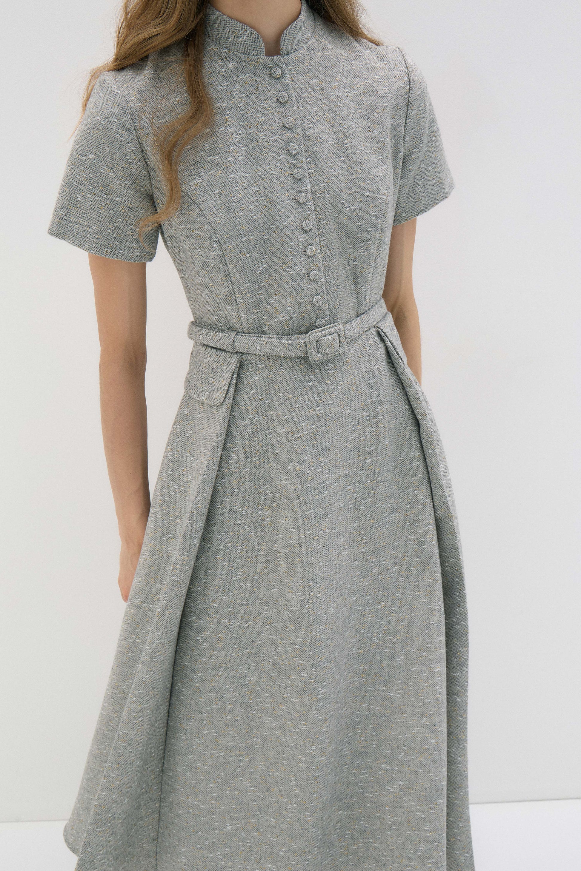 LIGHT GREY MELANGE
