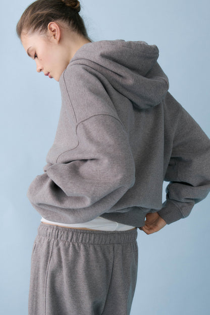 GRAY BROWN MELANGE
