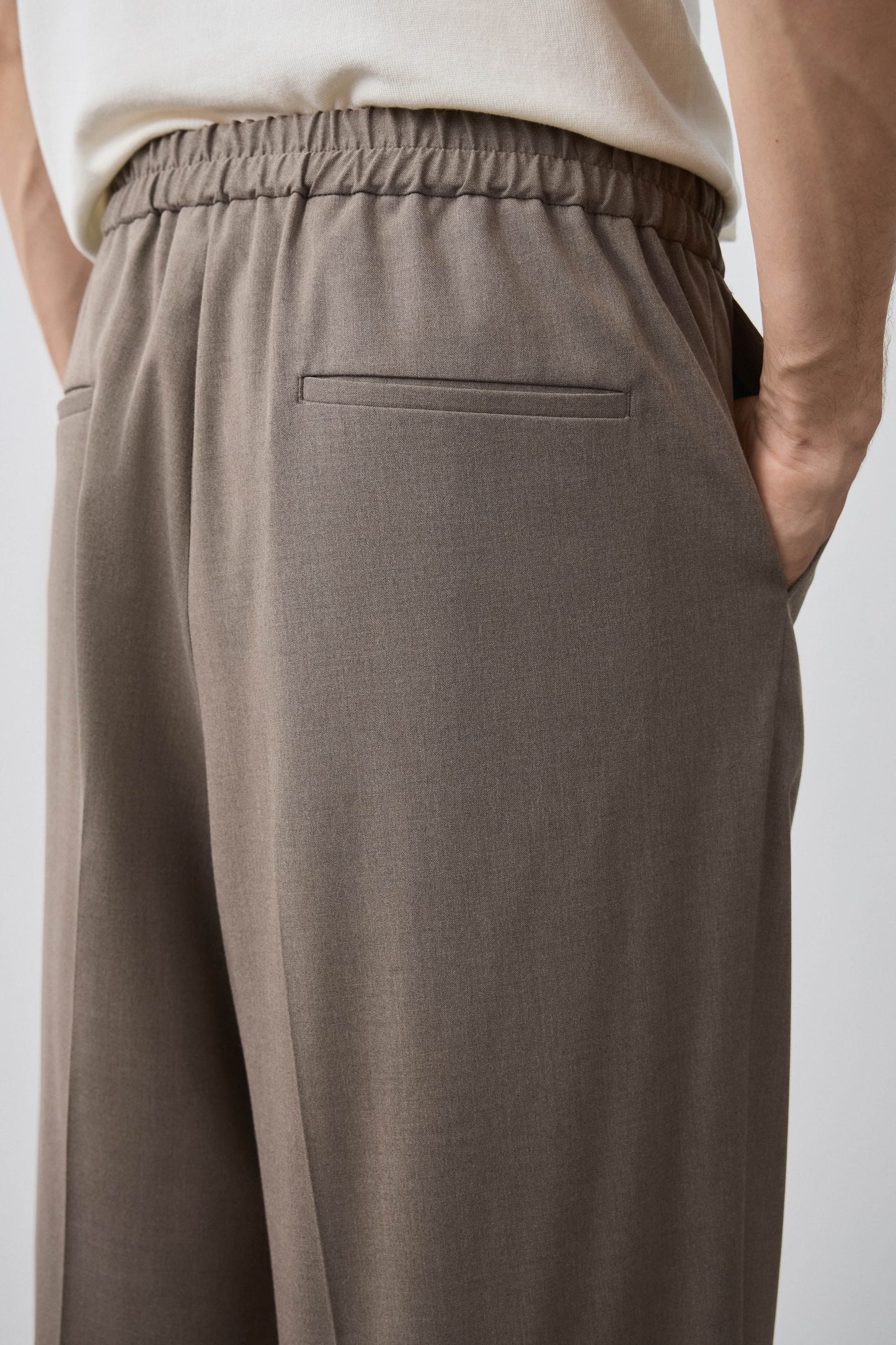 GRAY BROWN MELANGE