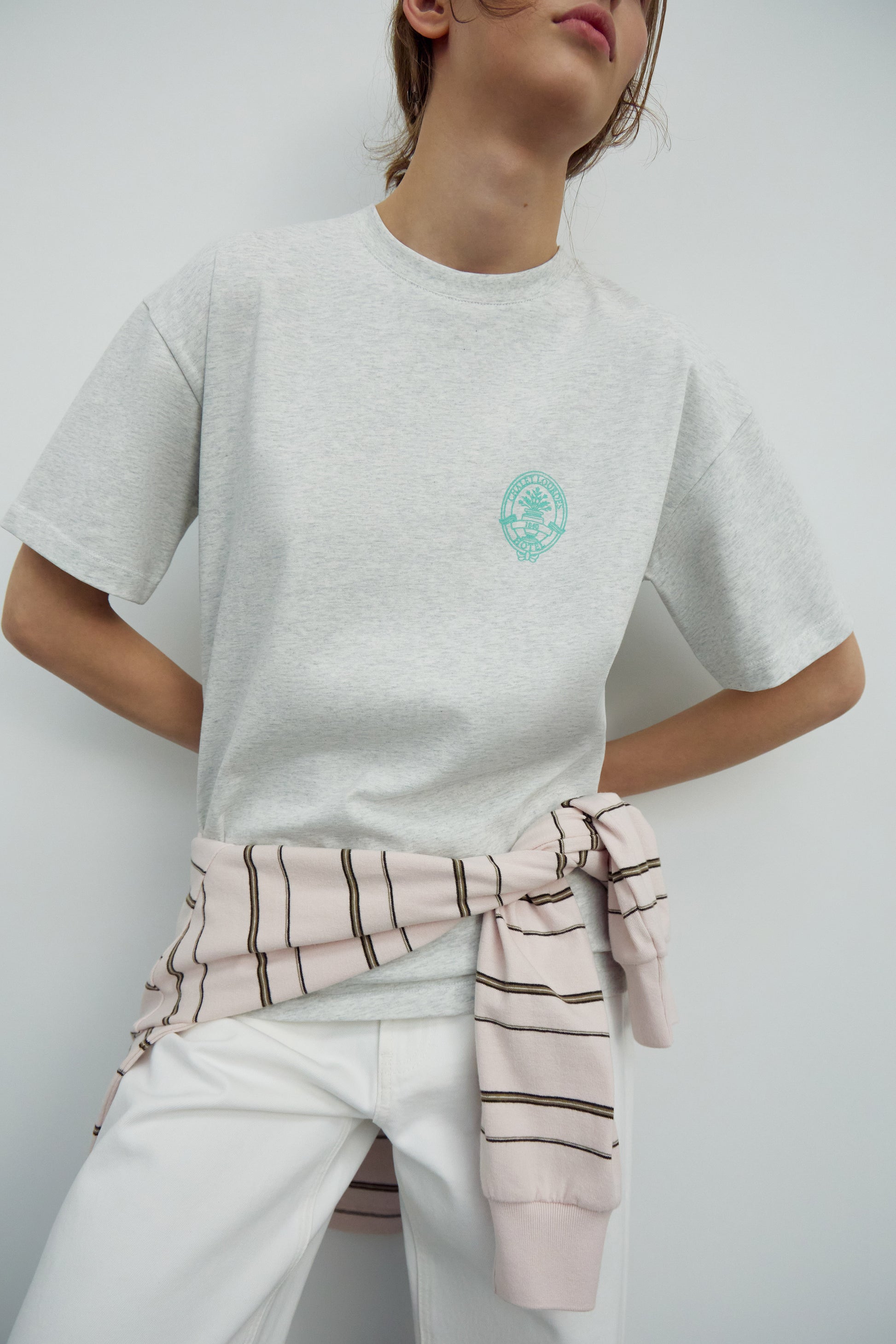 LIGHT GREY MELANGE