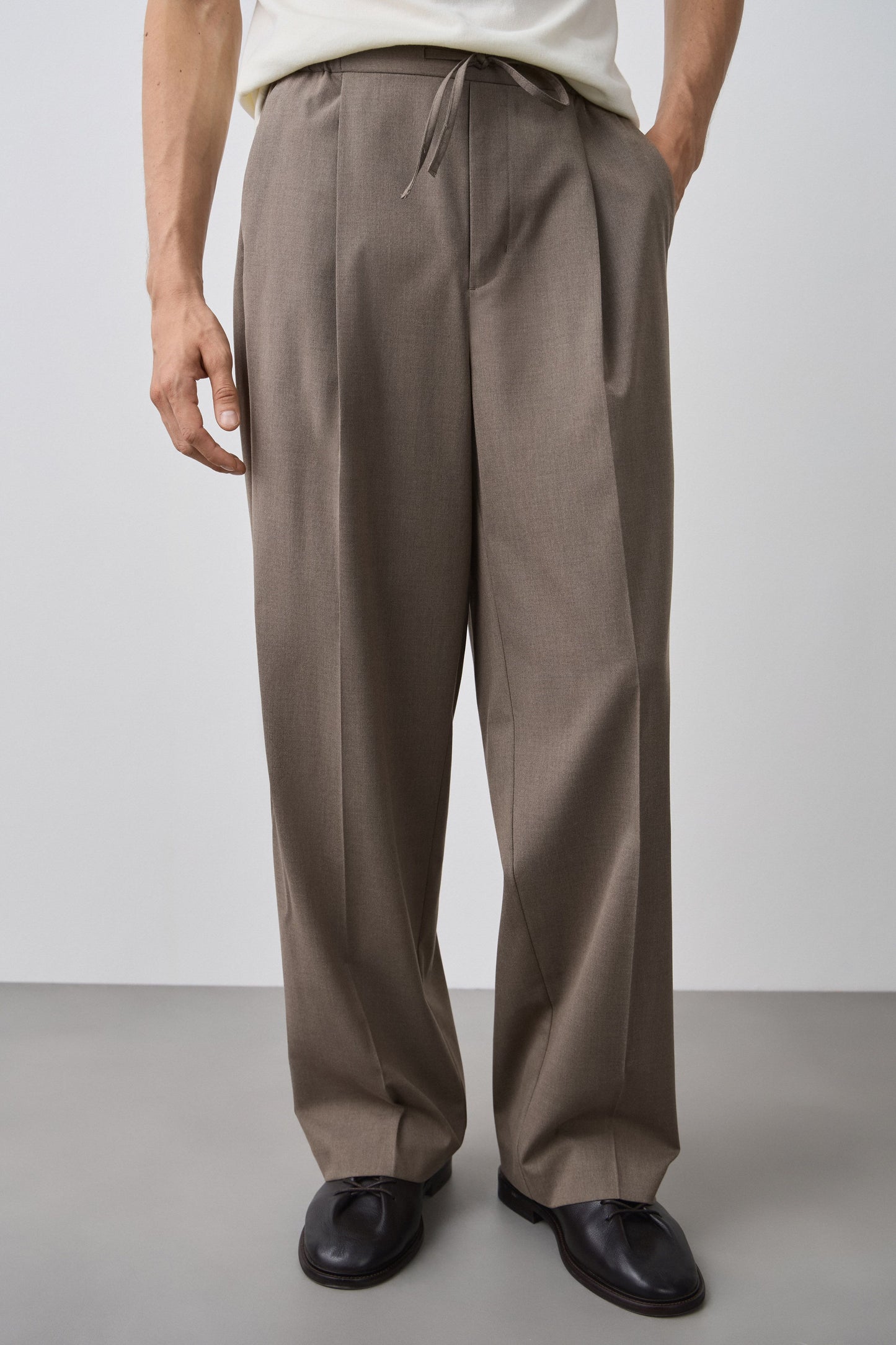 GRAY BROWN MELANGE