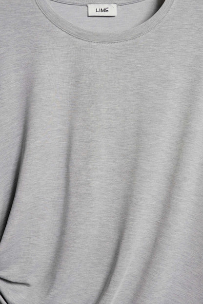 LIGHT GREY MELANGE