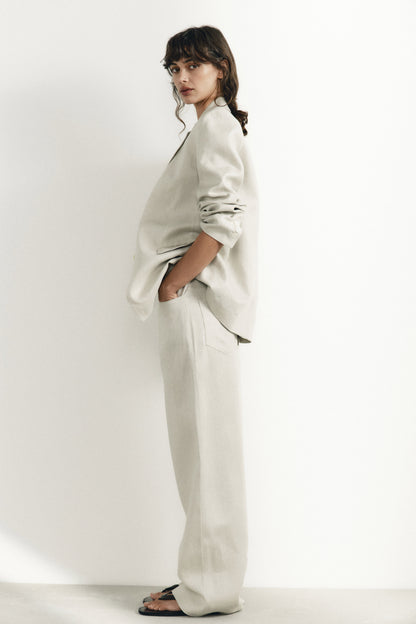 LIGHT GREY MELANGE