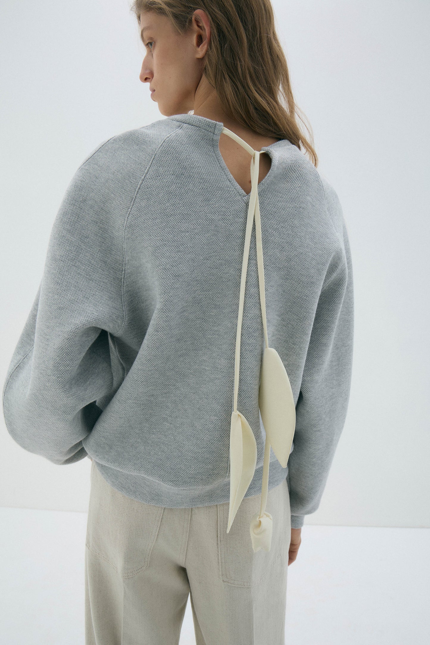 LIGHT GREY MELANGE