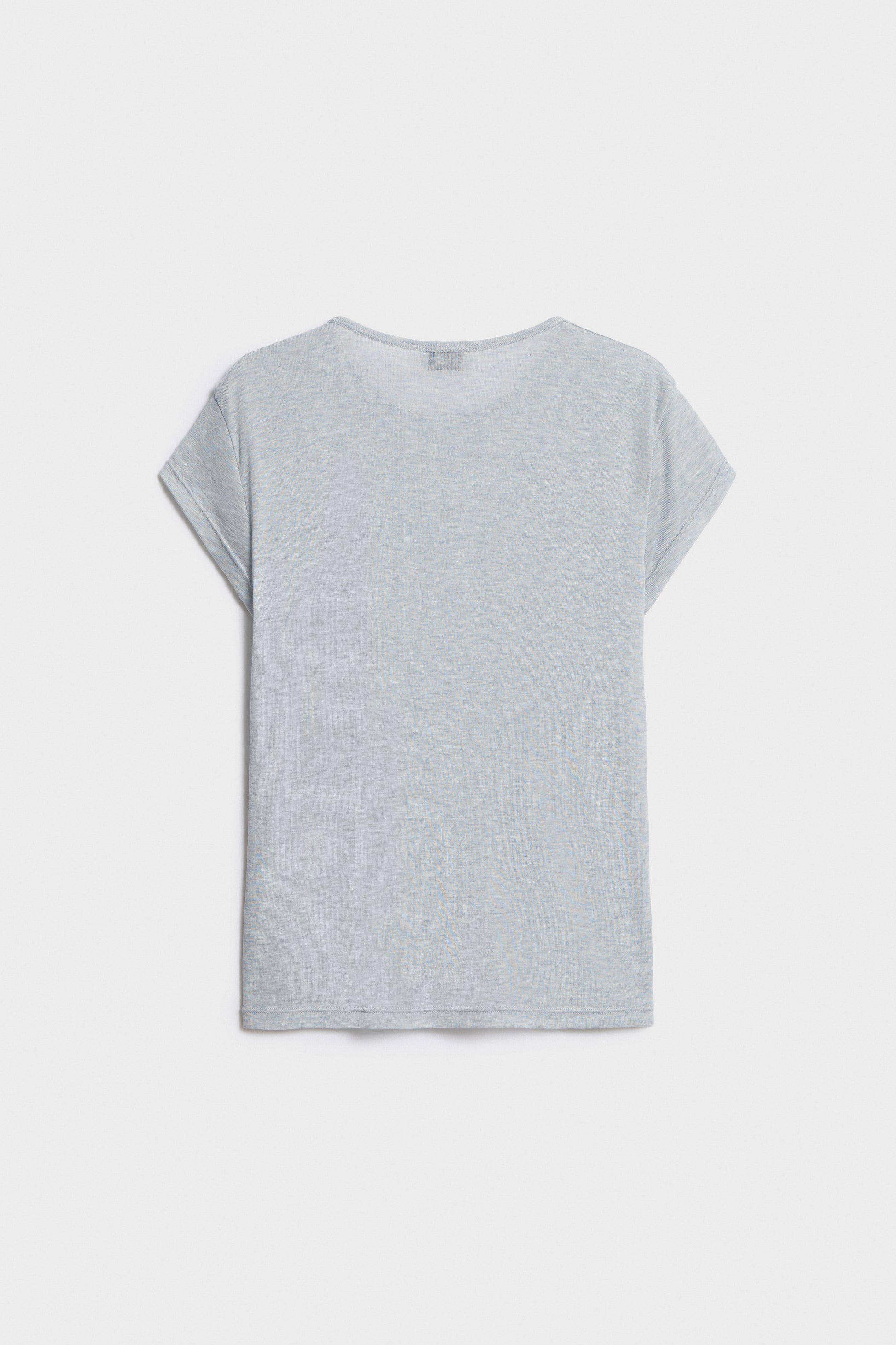 SILVER GRAY MELANGE