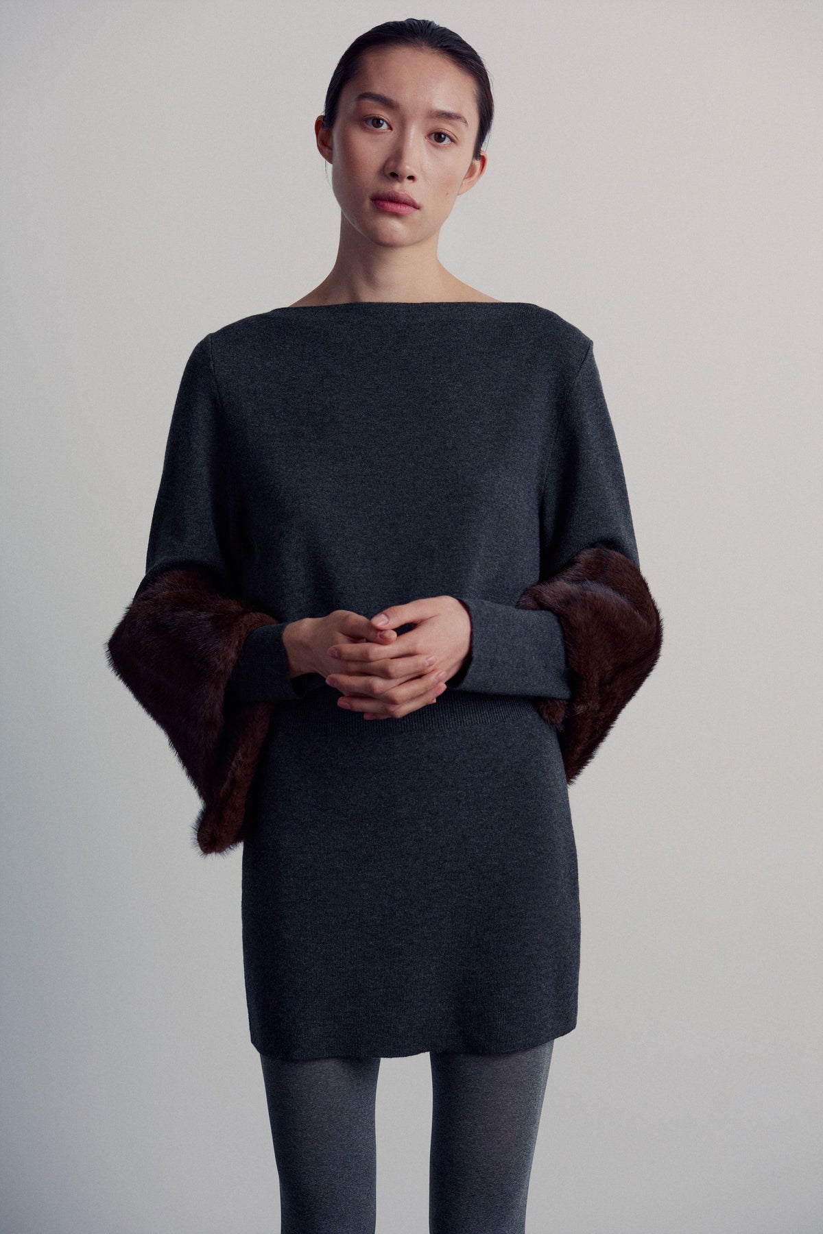 DARK GREY MELANGE