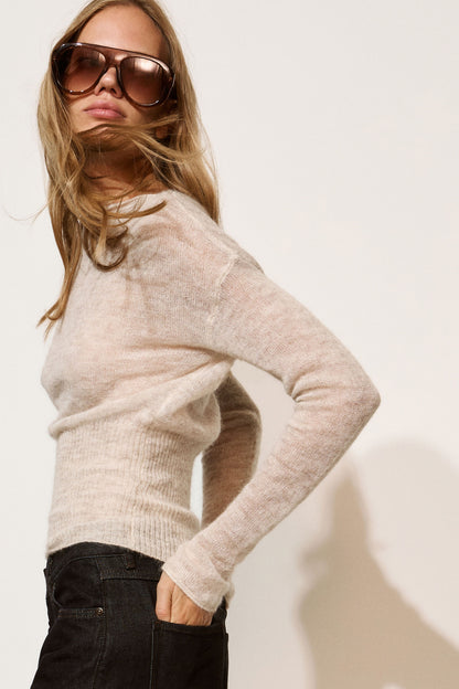 LIGHT BEIGE MELANGE