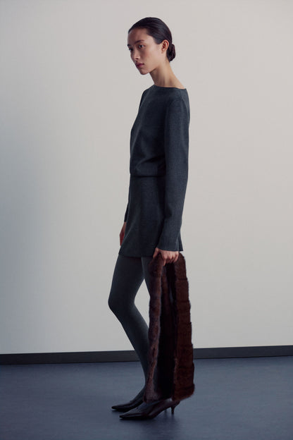 DARK GREY MELANGE