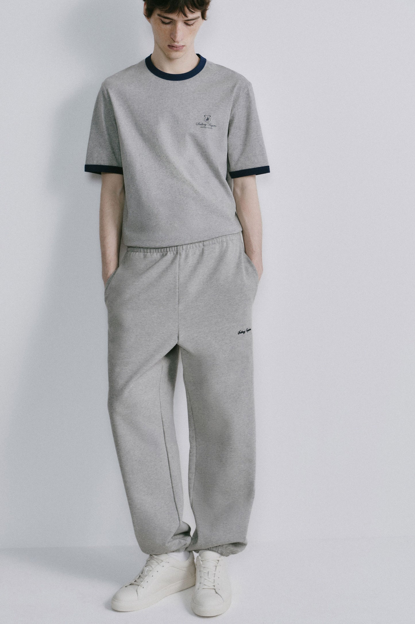 LIGHT GREY MELANGE