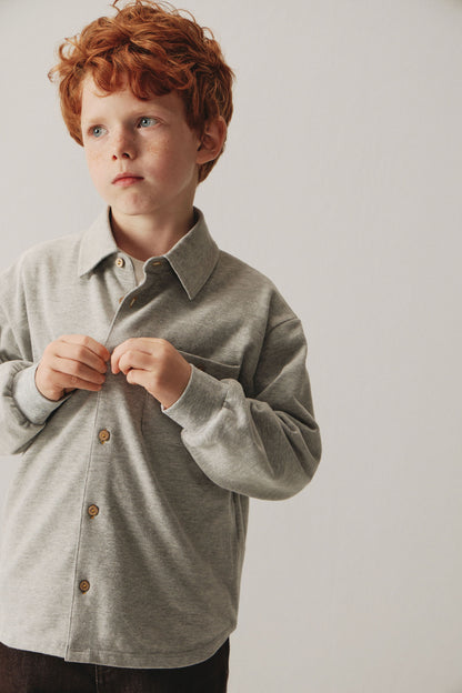 LIGHT GREY MELANGE