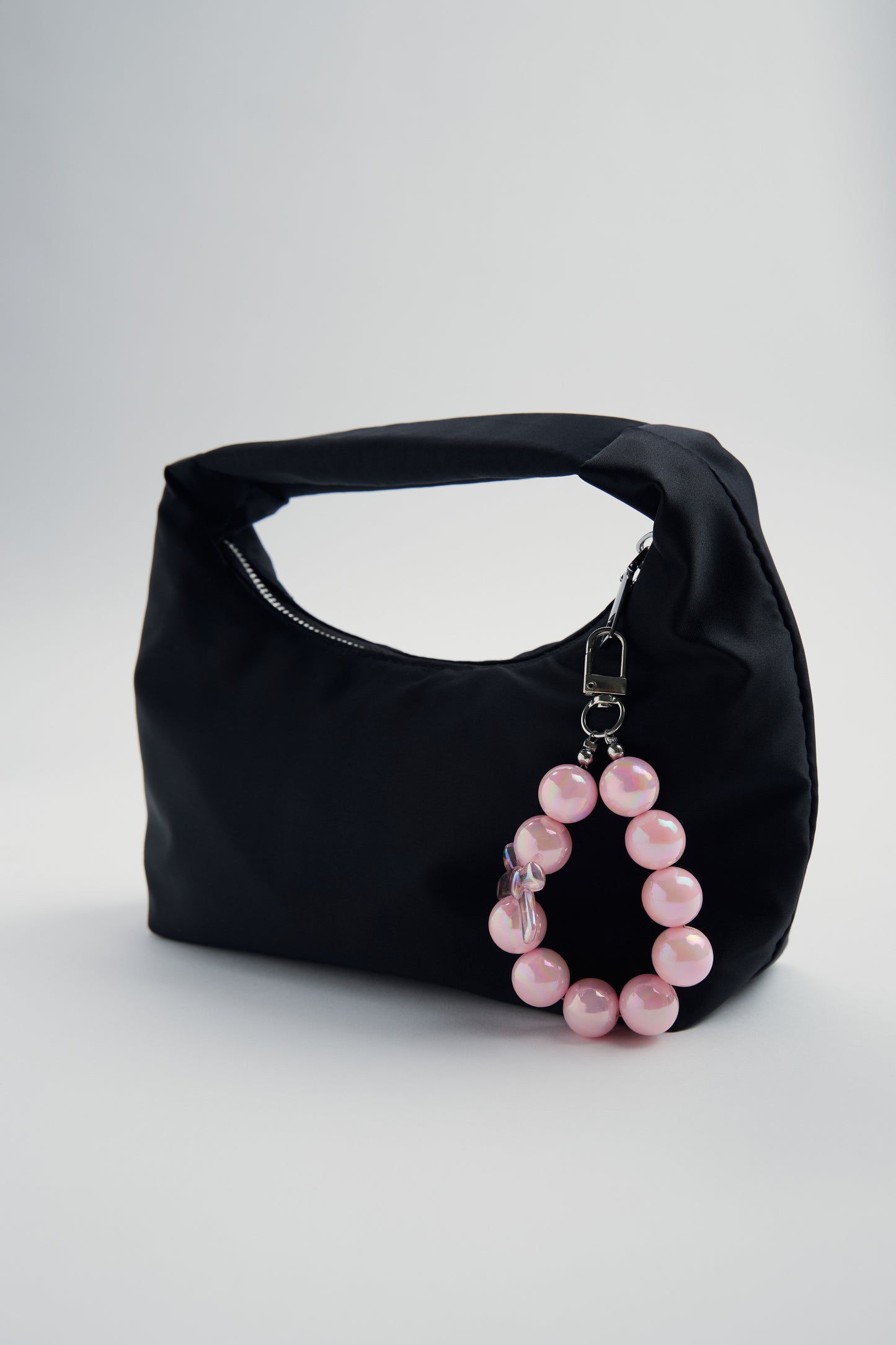 SATIN SHOULDER BAG