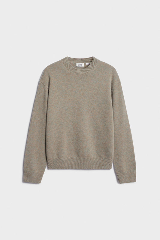 GRAY-GREEN MELANGE