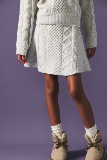 LIGHT GREY MELANGE