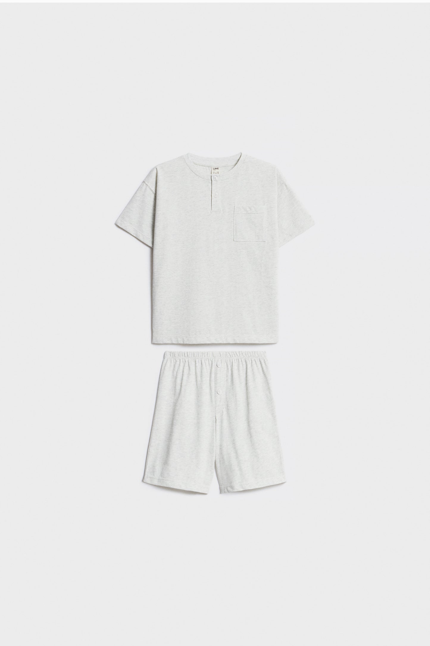 LIGHT GREY MELANGE