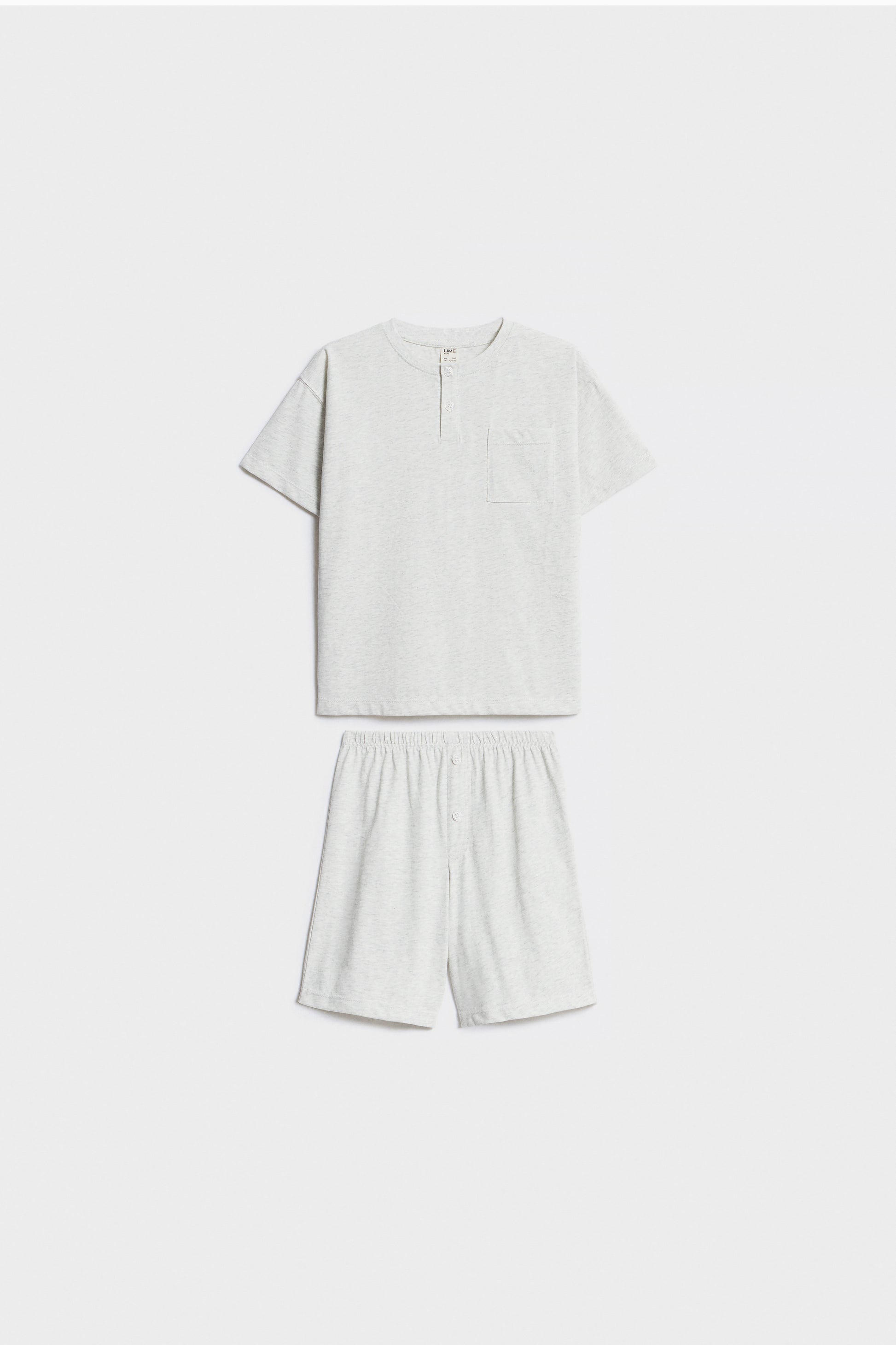 LIGHT GREY MELANGE
