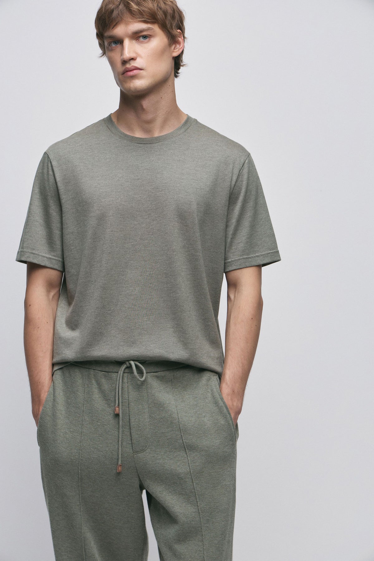 DARK GREEN MELANGE