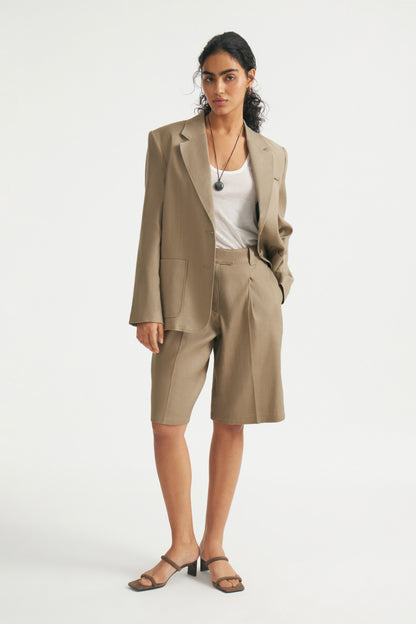 GRAY BROWN MELANGE
