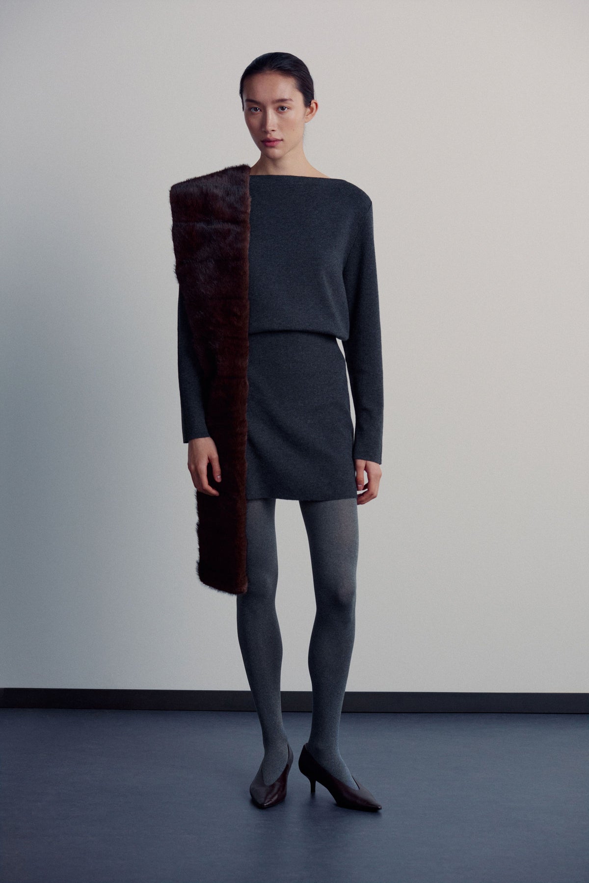 DARK GREY MELANGE