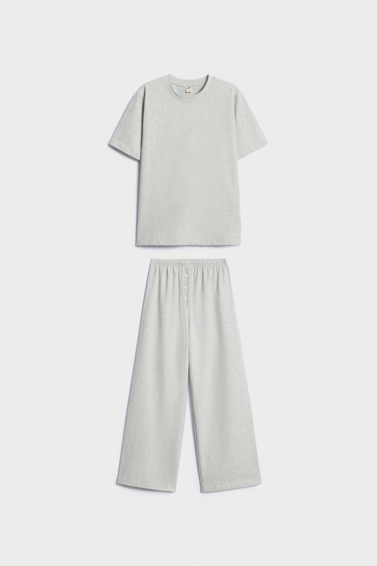LIGHT GREY MELANGE