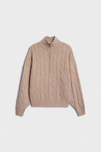 GREY BEIGE MELANGE