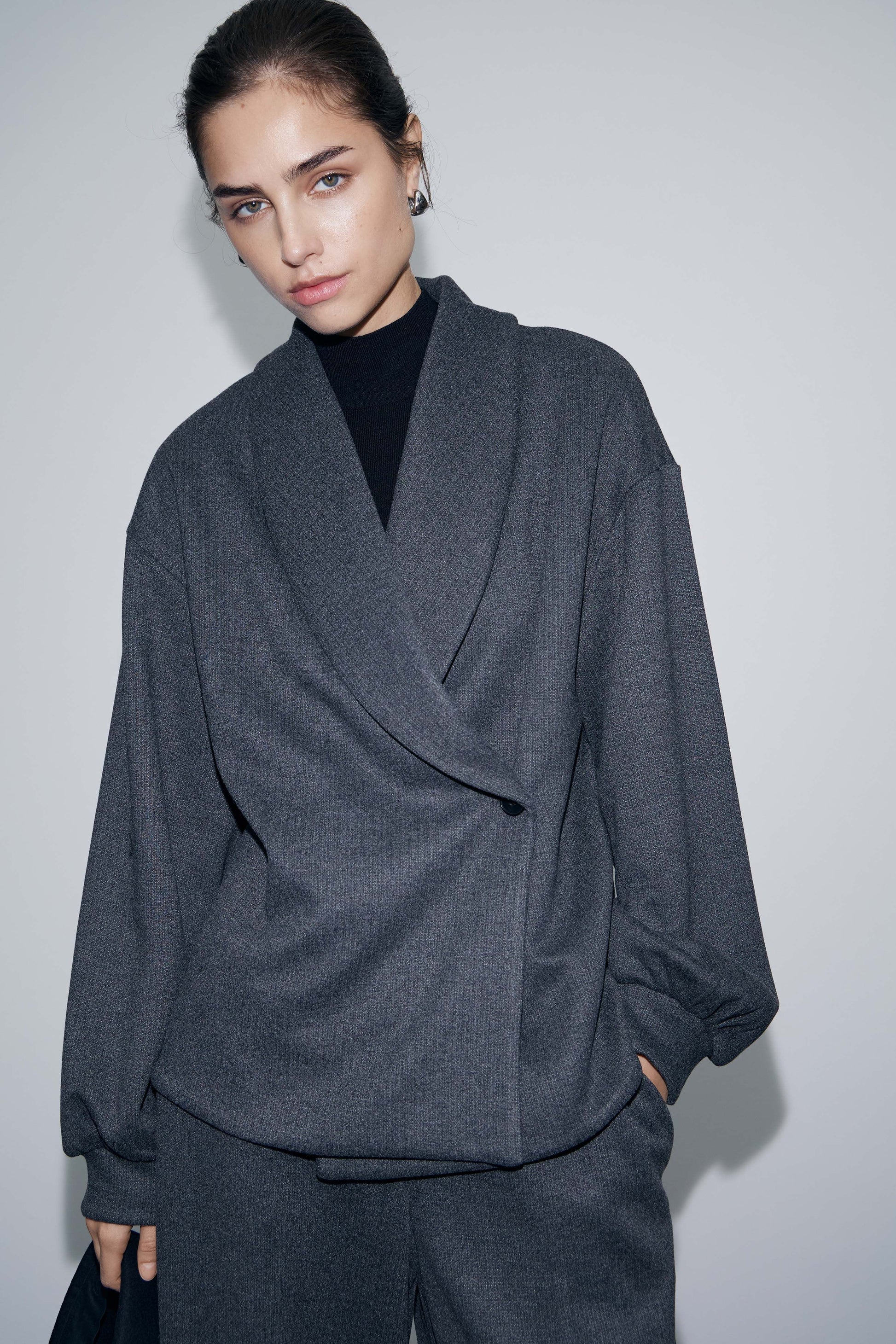 DARK GREY MELANGE