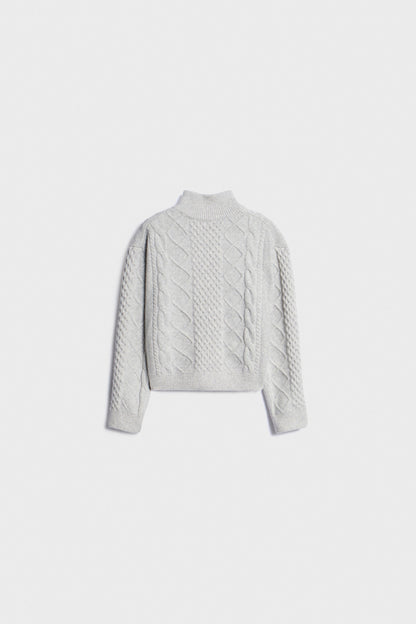 LIGHT GREY MELANGE